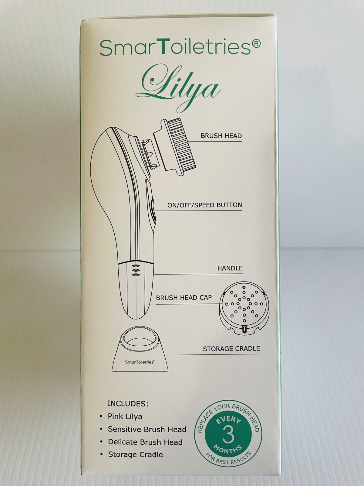 Lilya Smartoiletries 2 Speed Professional Sonic Facial Cleansing Syatem New