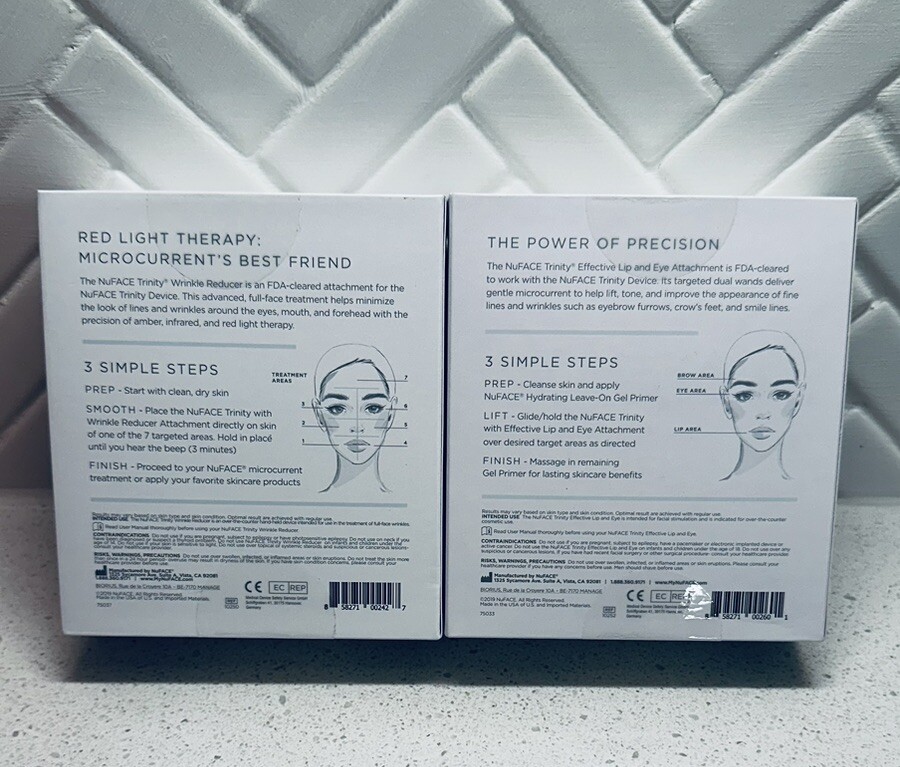 NuFACE® TRINITY 2 ATTACHMENT | EFFECTIVE LIP AND EYE + WRINKLE REDUCER
