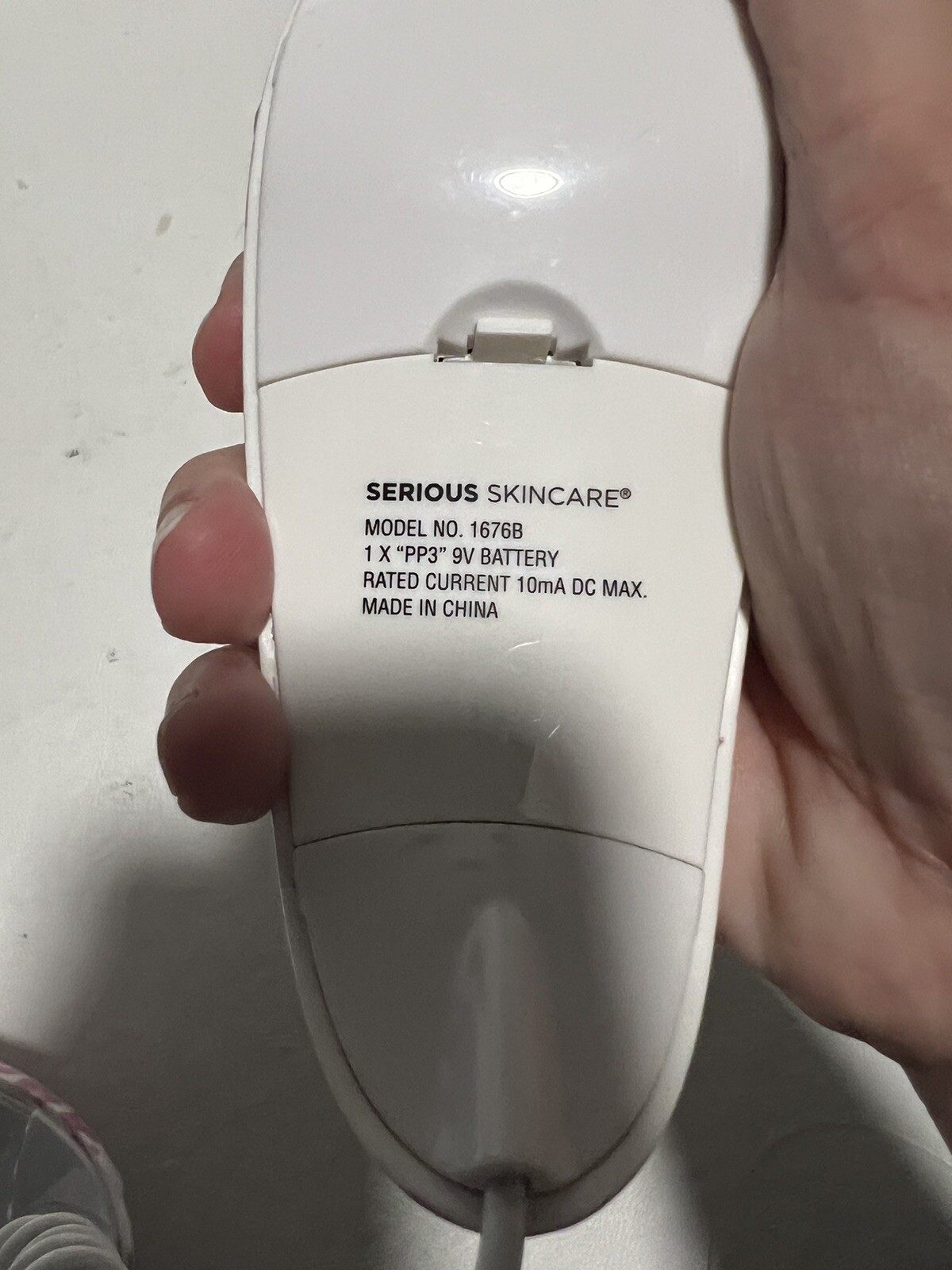 Serious 1676B Skincare MICROCURRENT Facial Toning System Device ONLY