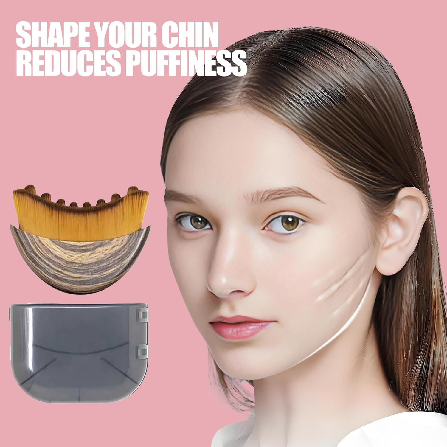 Lymphatic Contour Face Brush Lymphatic Drainage Massager Double Chin Reducer Lym