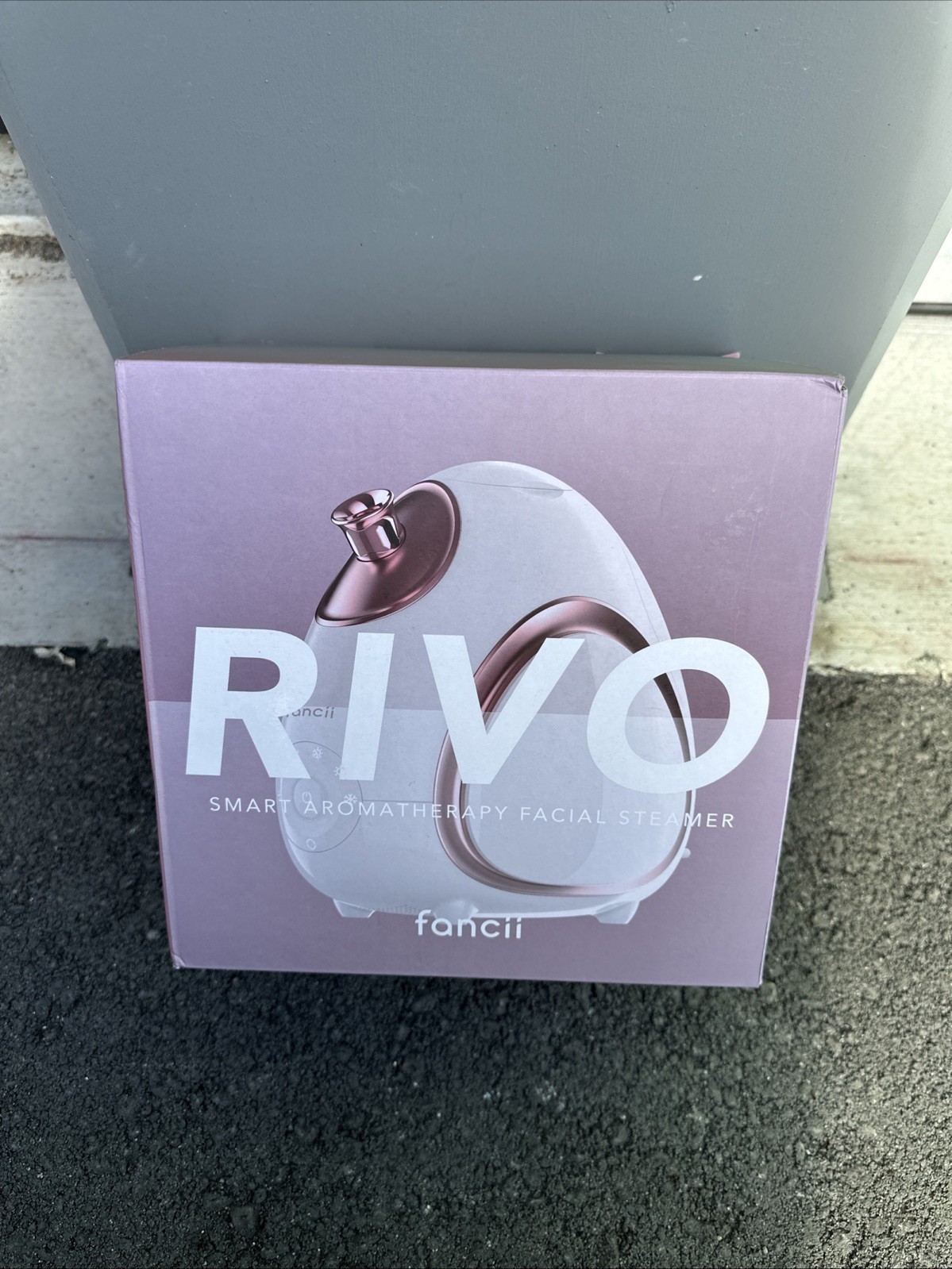 NIB Fancii Rivo Smart Aromatherapy Nano Ionic Facial Steamer Model FC-RFSRG