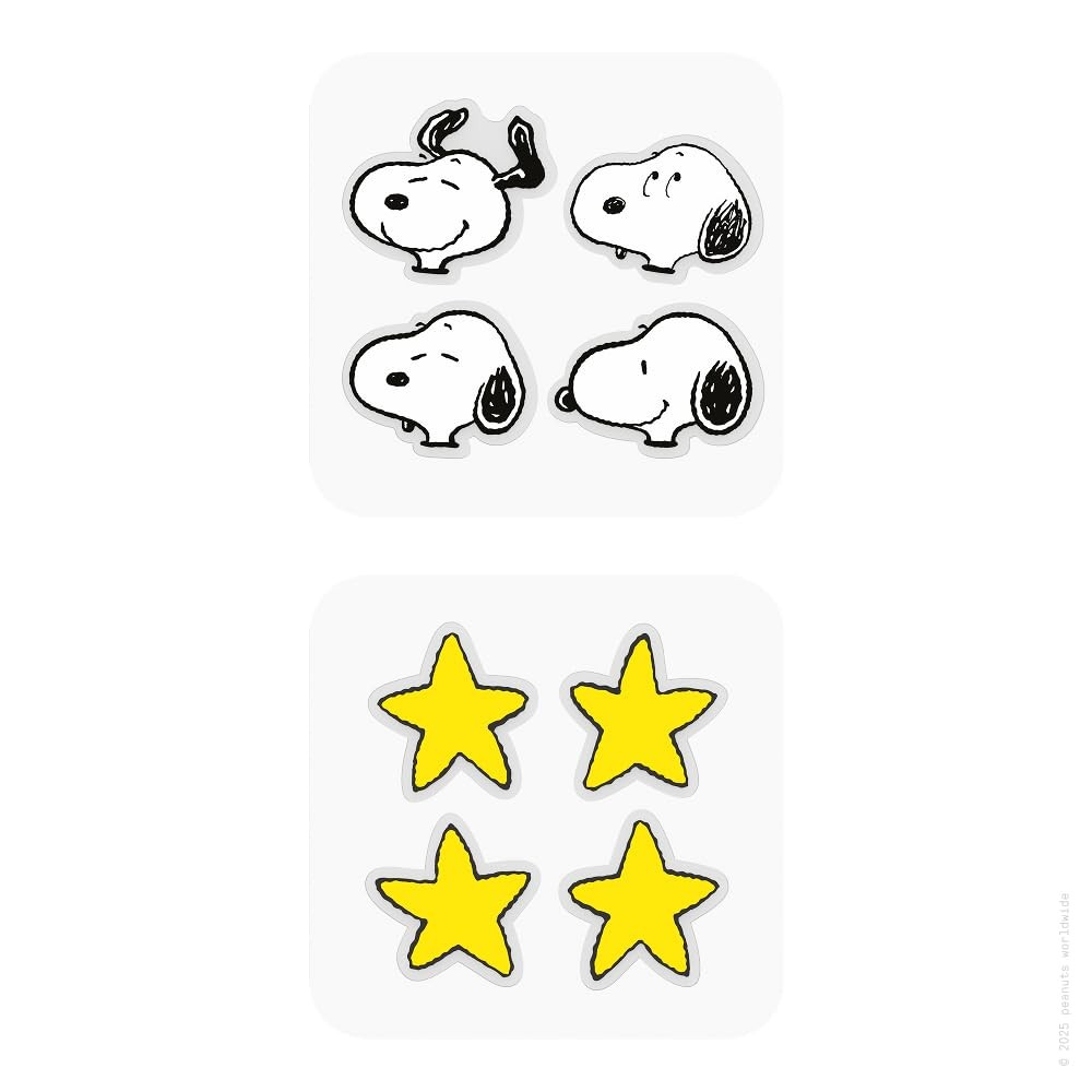 Starface Hydro-Star Sleepy Snoopy 32 Count Hydrocolloid Stars, Dog House