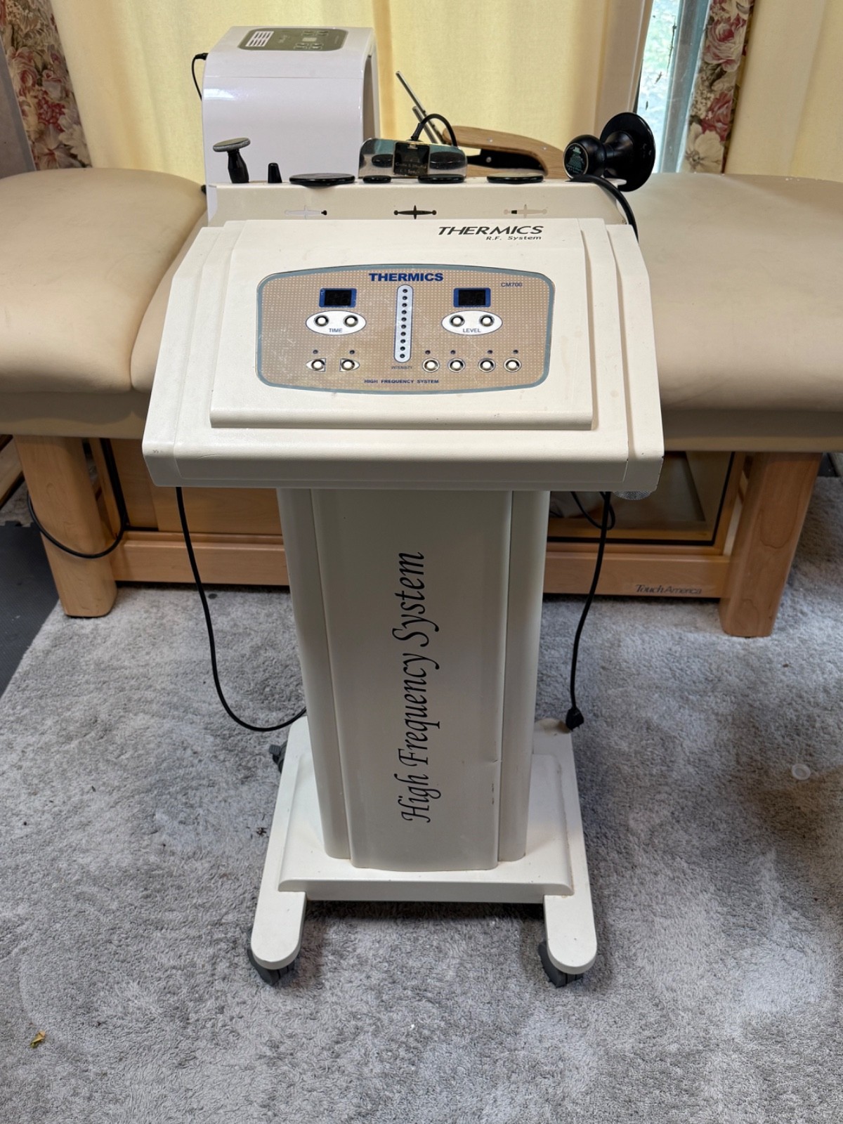 Professional spa equipment items