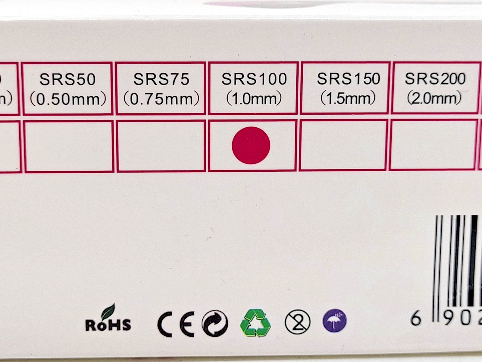 SRS 540 1.00mm Microneedle Derma Roller Skin Therapy Skin Roller System SRS100