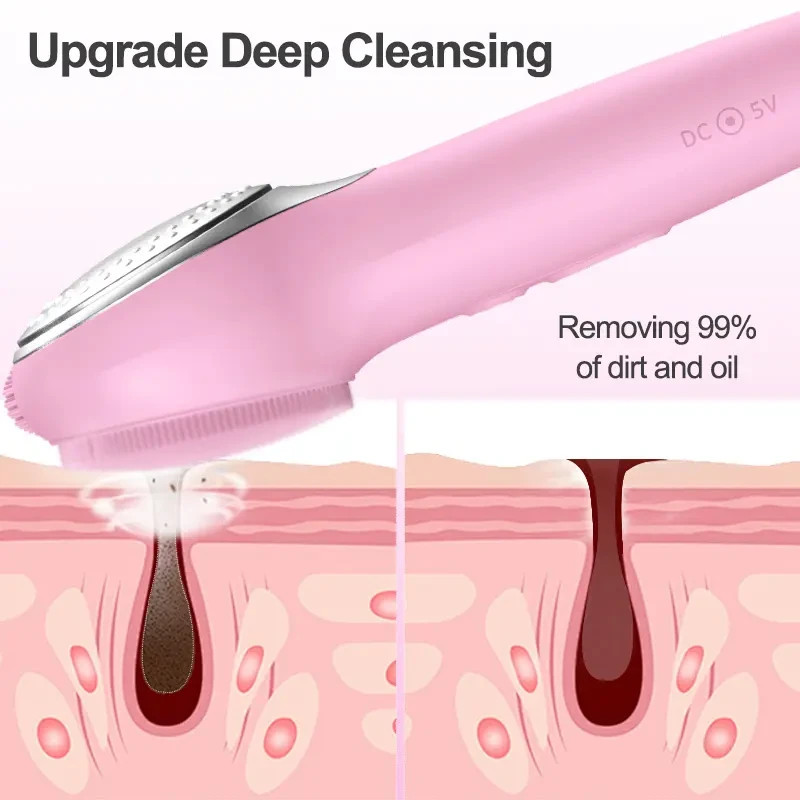 Facial Cleansing Brush Skin Massager