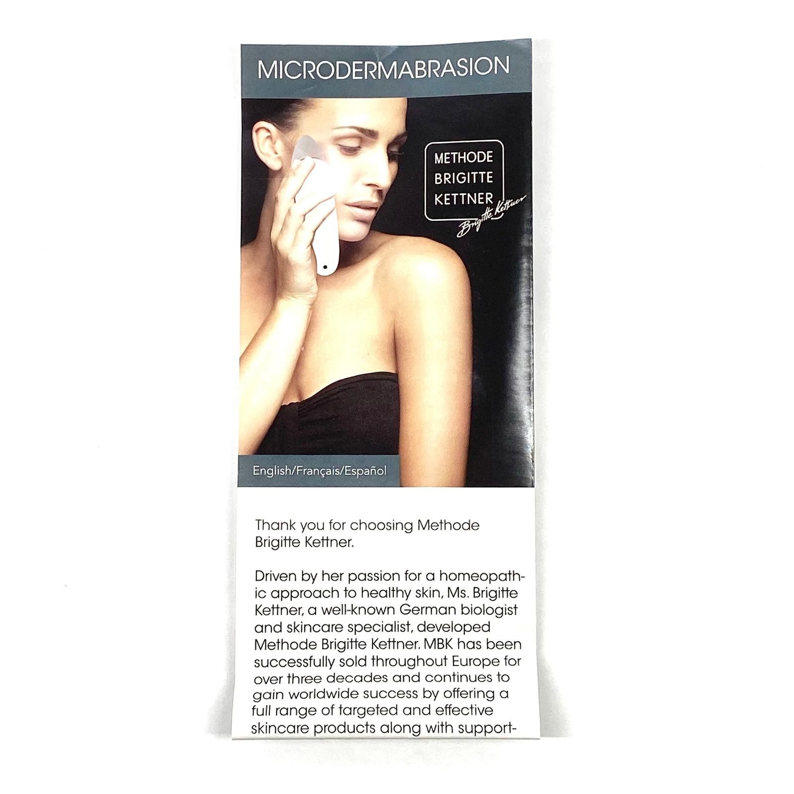 Methode Brigitte Kettner Microdermabrasion Skin Exfoliation Device New & Boxed