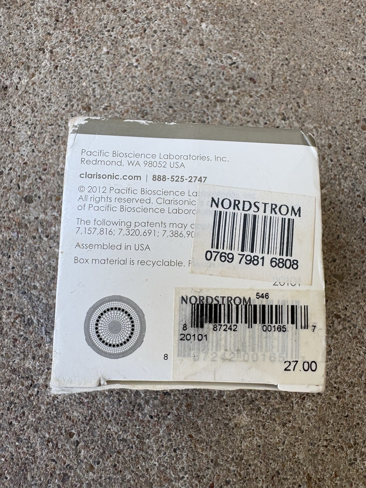 Original Clarisonic Replacement Brush Head For Normal Skin