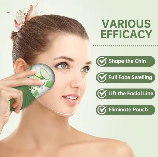 Ice Face Roller – Silicone Ice Mold for Puffiness, Pores & Facial Massage