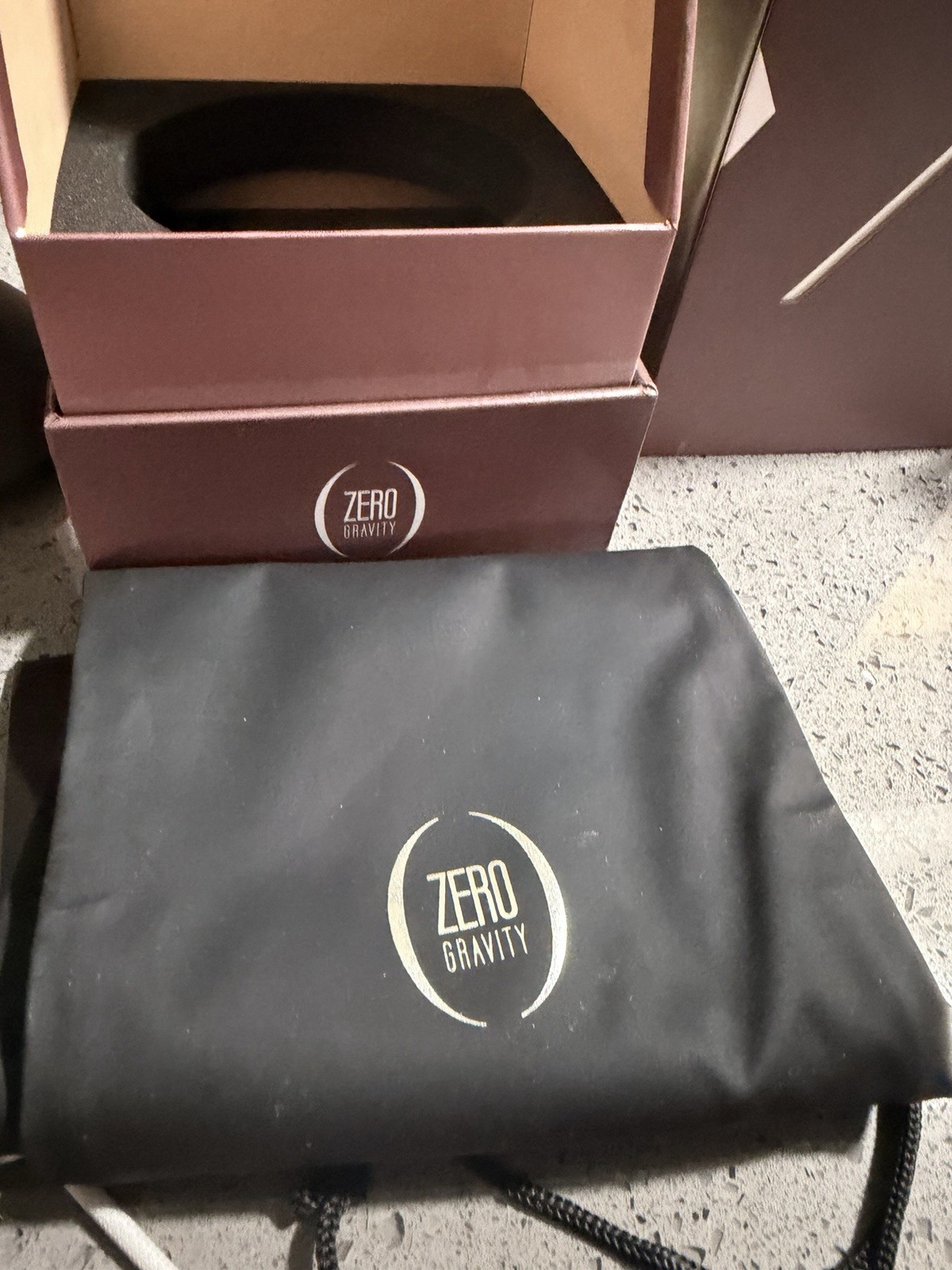 Perfectio Perfectio X Facial Cleansing Device Brown w/ Box Stand & Pouch