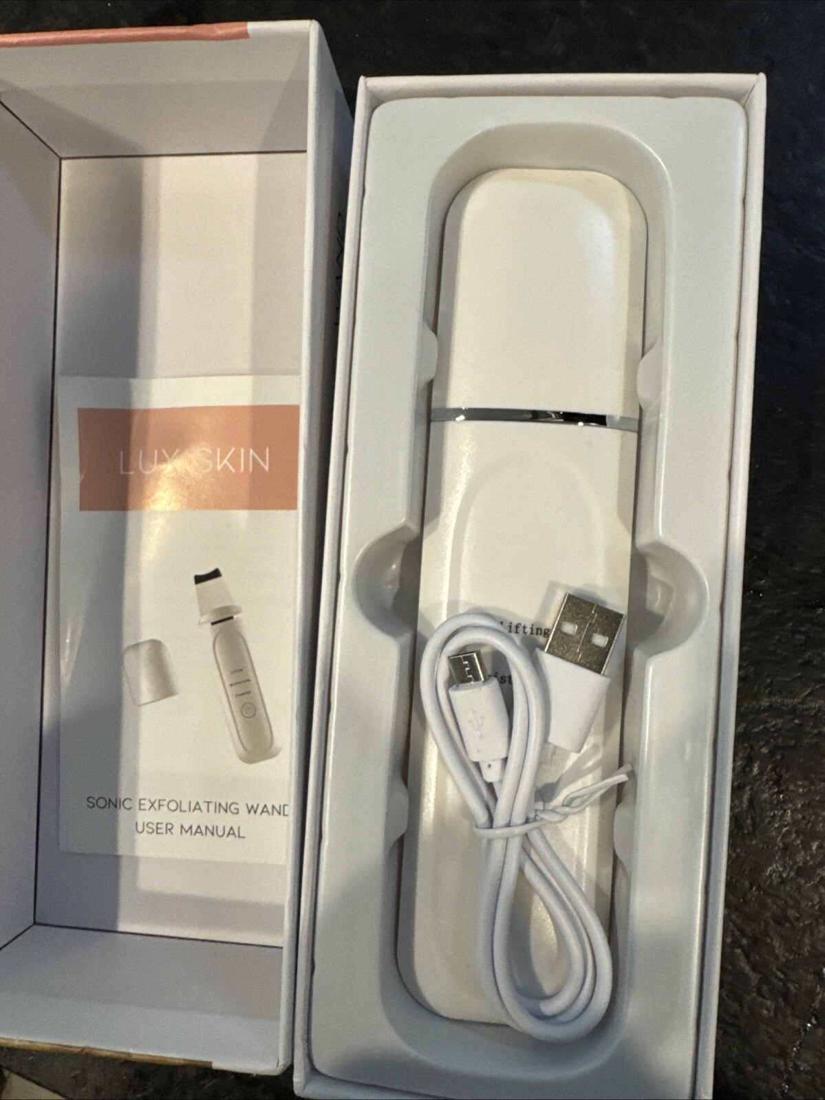 LUX SKIN Sonic Exfoliating Wand
