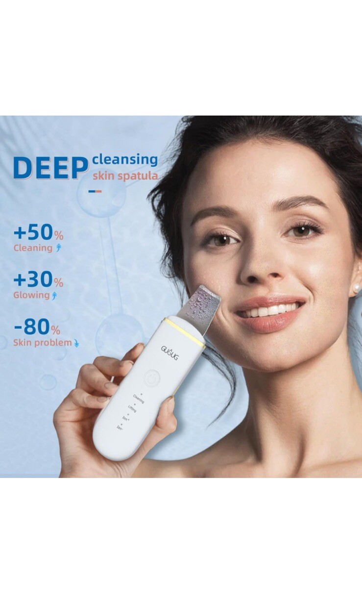 GUGUG Face & Skin Scrubber, Pore Cleaner, Blackhead Remover for Deep Cleaning