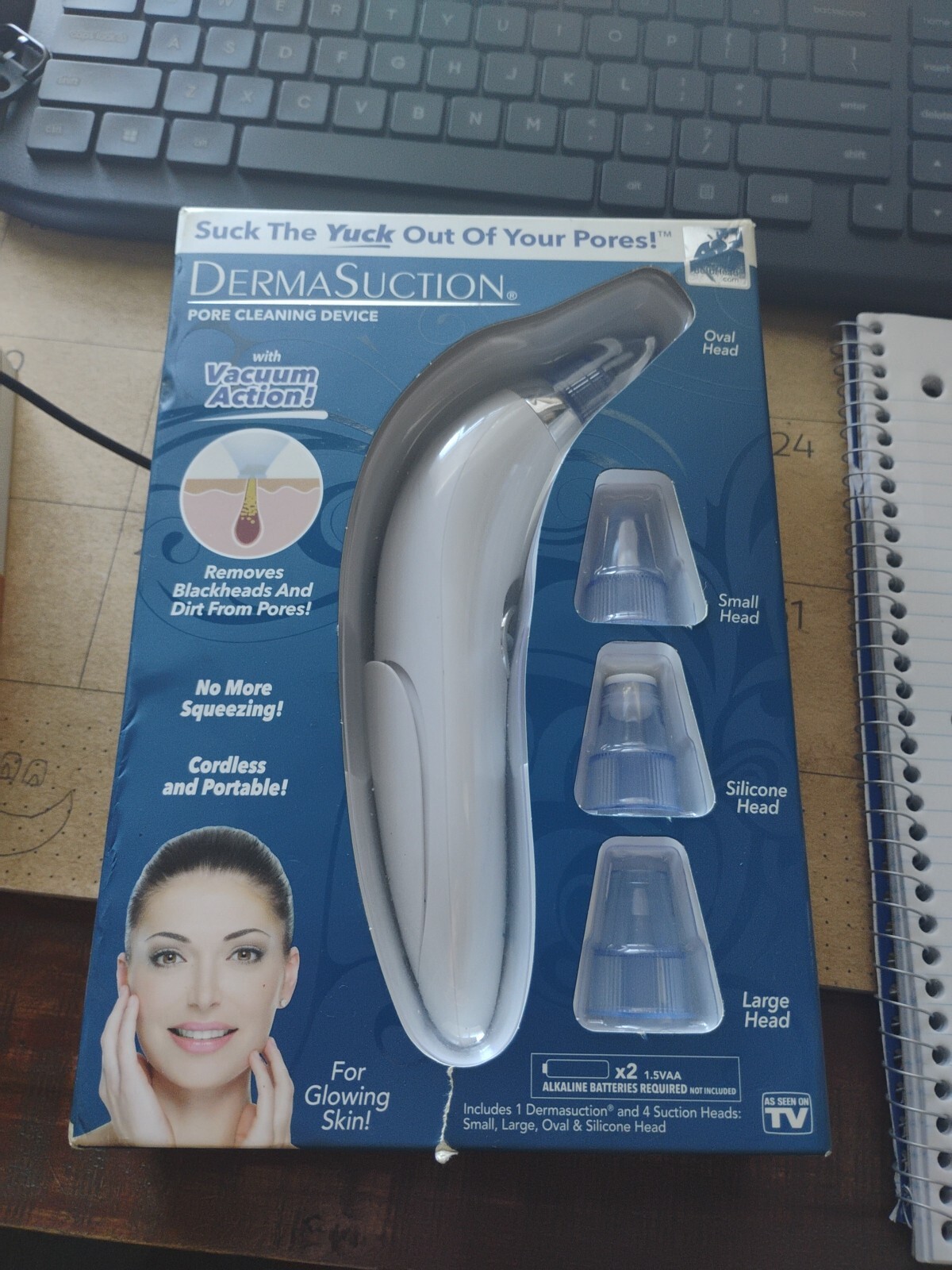BulbHead DermaSuction Derma Suction Pore Cleaning Device With Vacuum Action