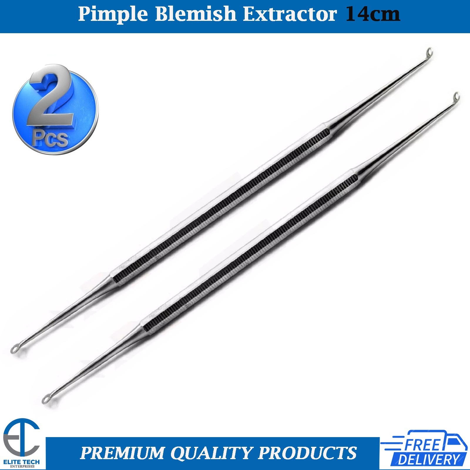 Blackhead Whitehead Pimple Blimps Acne Blemish Removal Comedone Extractor