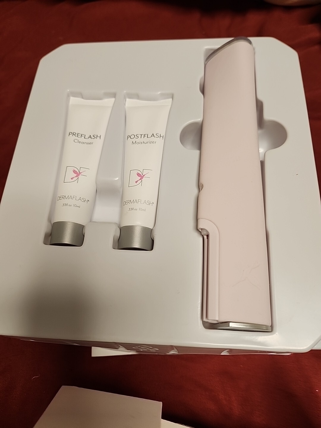 DERMAFLASH LUXE Device Exfoliating Hair Removal PINK
