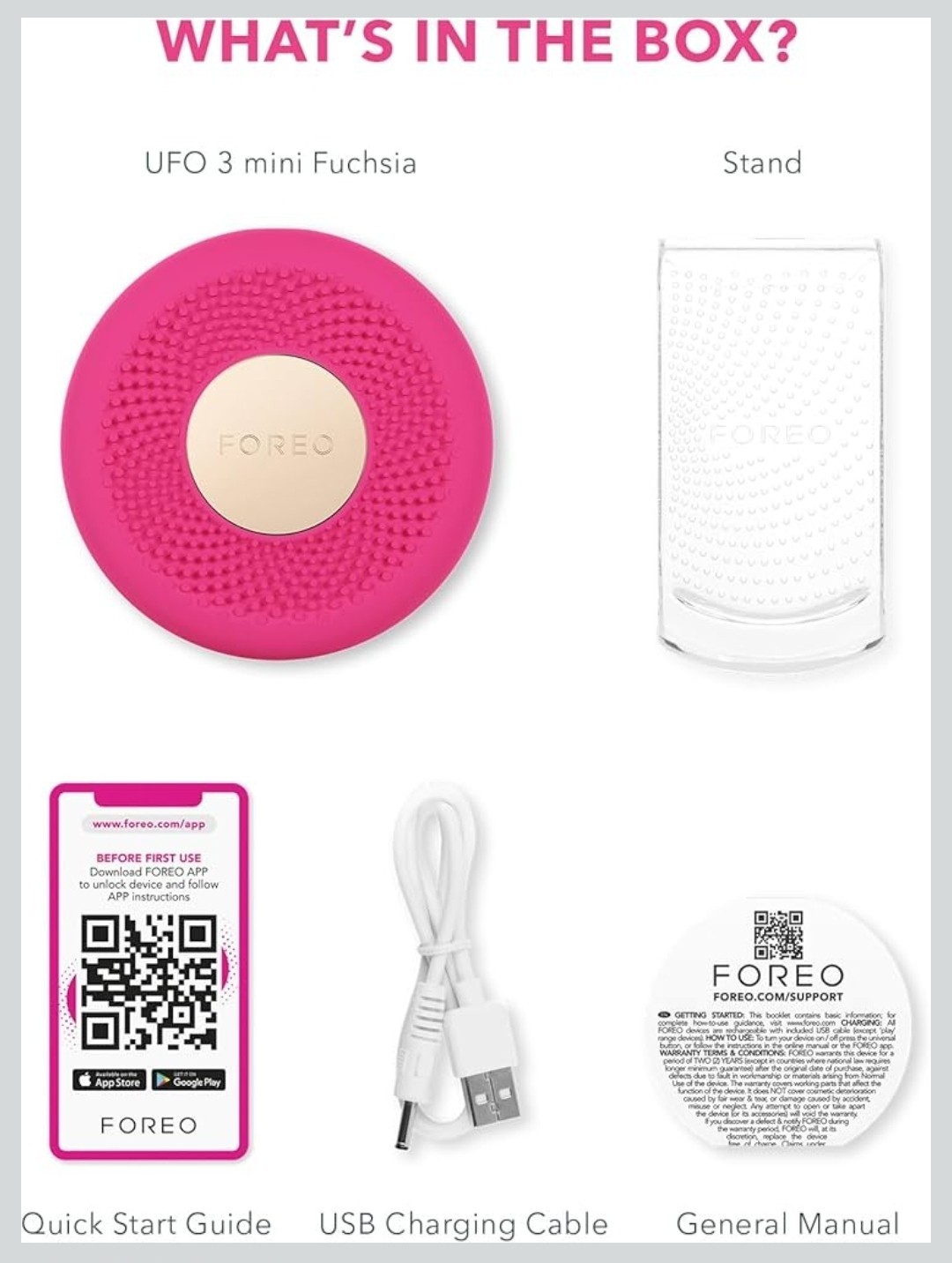 FOREO UFO 3 LED 4-in-1 Face Mask Skincare Device – Face Moisturiser – Full spect