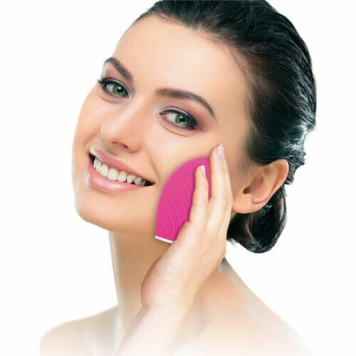 Silicone Face Cleaning Brush + ABS Massage 5 Intensity Levels HM-7538