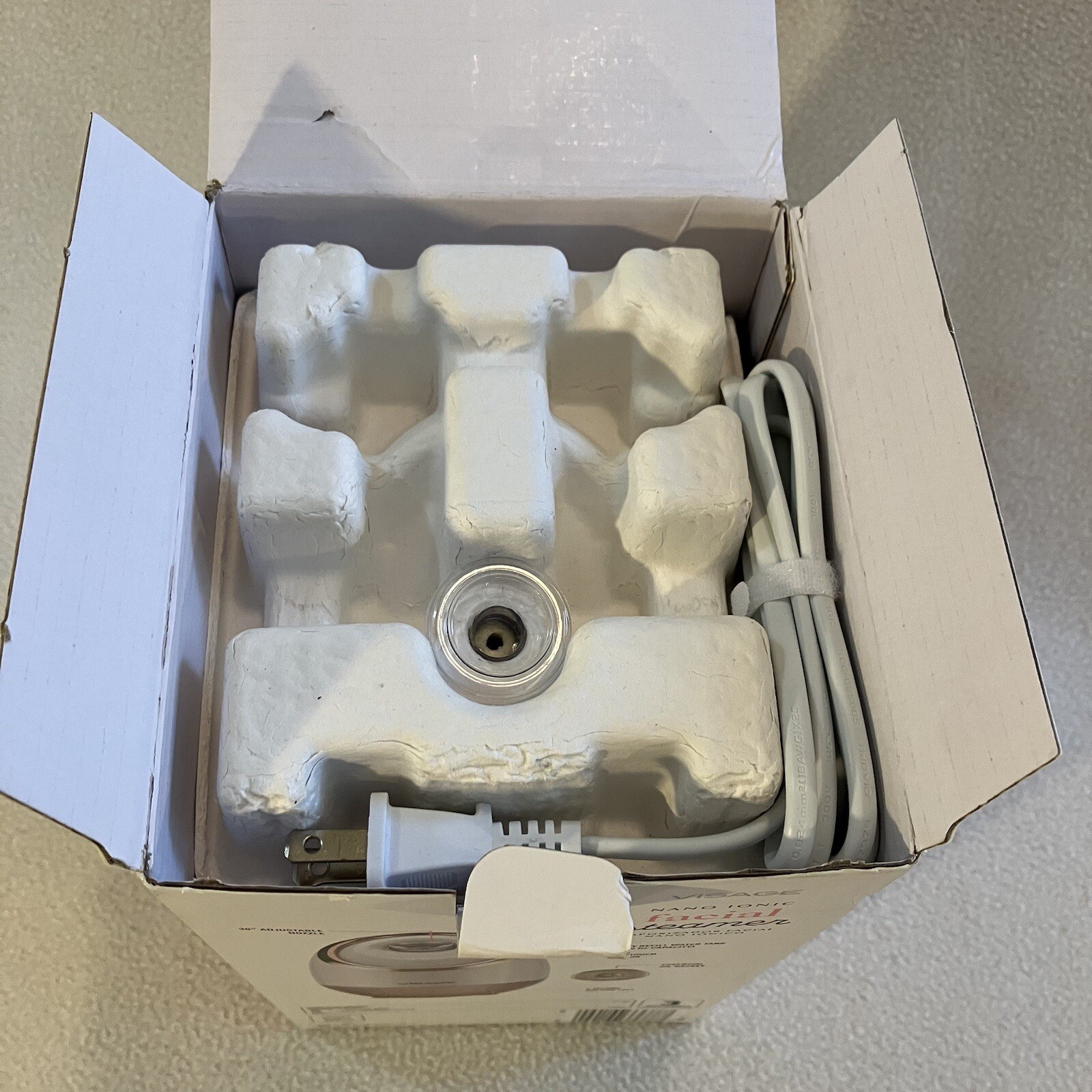 Visage Nano Ionic Facial Steamer! All Skin Types, Cleanse, Hydrate, Soften Skin