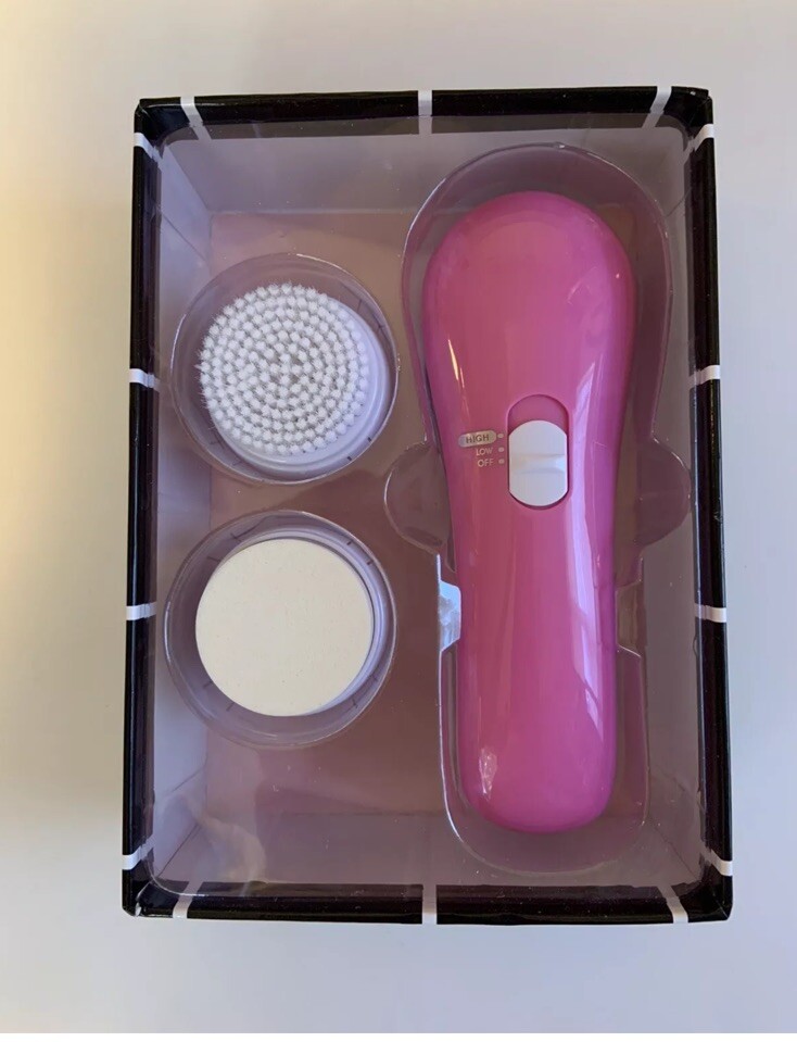 Wacoal Facial Cleansing System Exfoliating Brush Head Sponge Applicator Head New