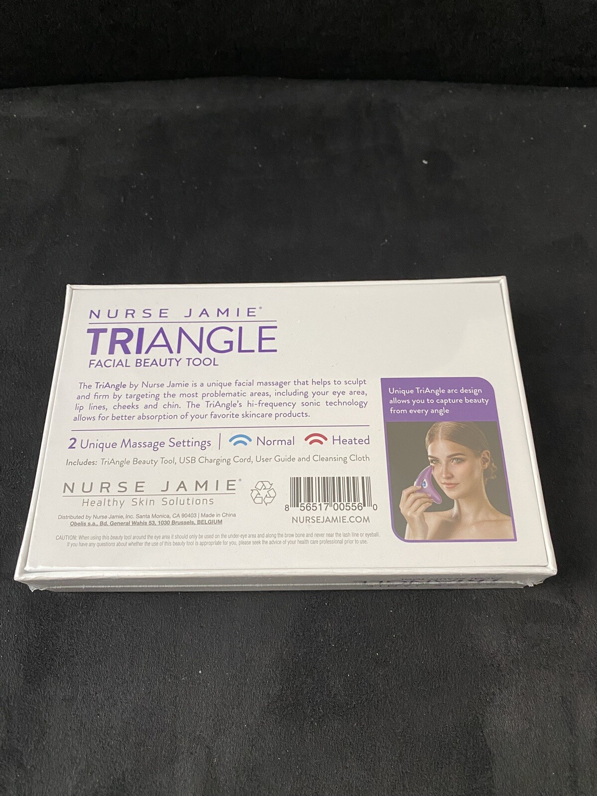 Nurse Jamie TRIANGLE Facial Beauty Tool Face Massager – NEW / SEALED
