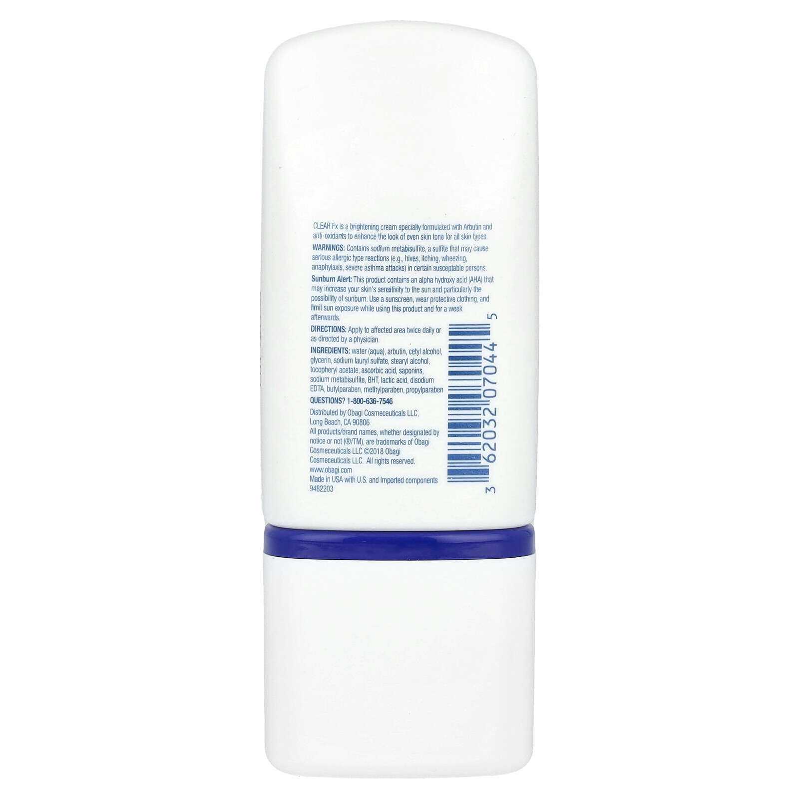 Obagi Nu Derm Clear FX 2oz NEW FAST SHIP