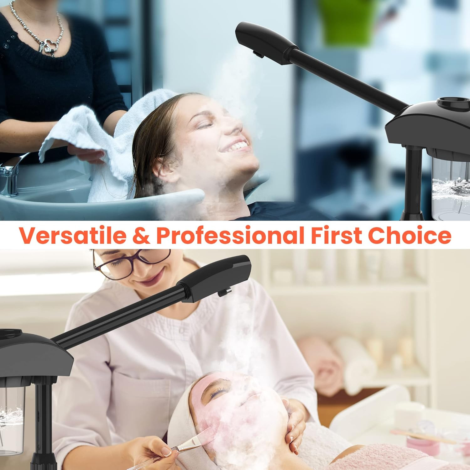 Ionic Facial Steamer, Professional Face Steamer for Facial, Esthetician Steamer