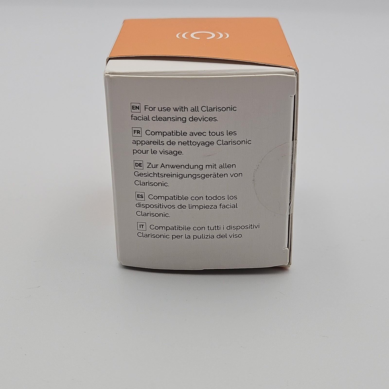 Clarisonic Sonic Exfoliator Retexture Refresh Replacement Brush Head Orange -New