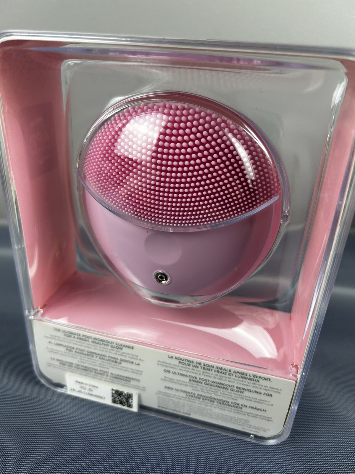 Authentic Foreo Luna Mini3 Smart Facial Cleansing Massage PEARL PINK NEW IN CASE