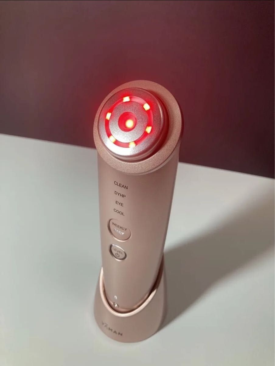 YA-MAN M18-YL Photo Plus Shiny RF Facial Equipment Champagne From Japan