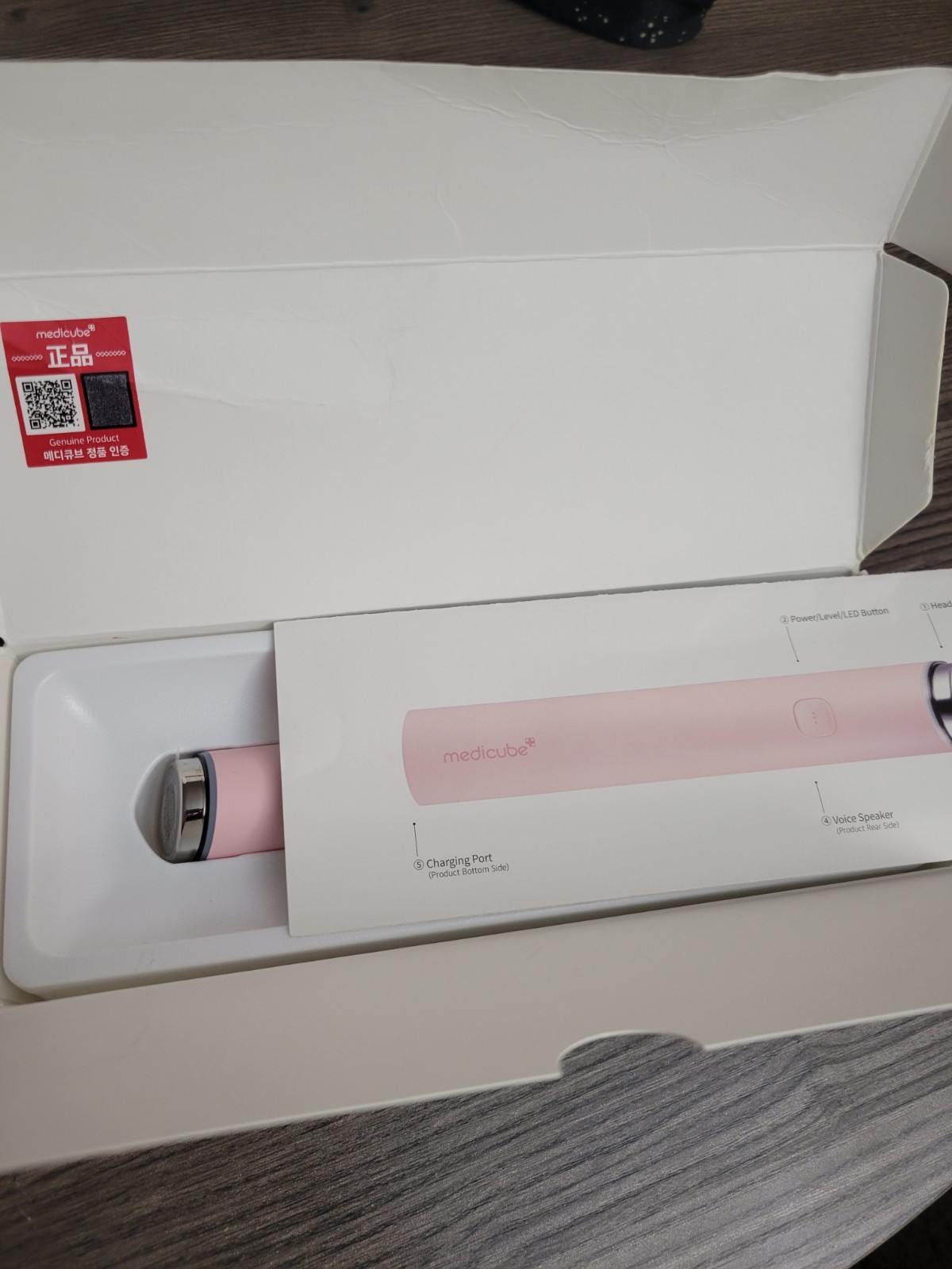 Medicube Age-R Booster Pro Mini Facial Device Pink Skin Care Tool Rechargeable