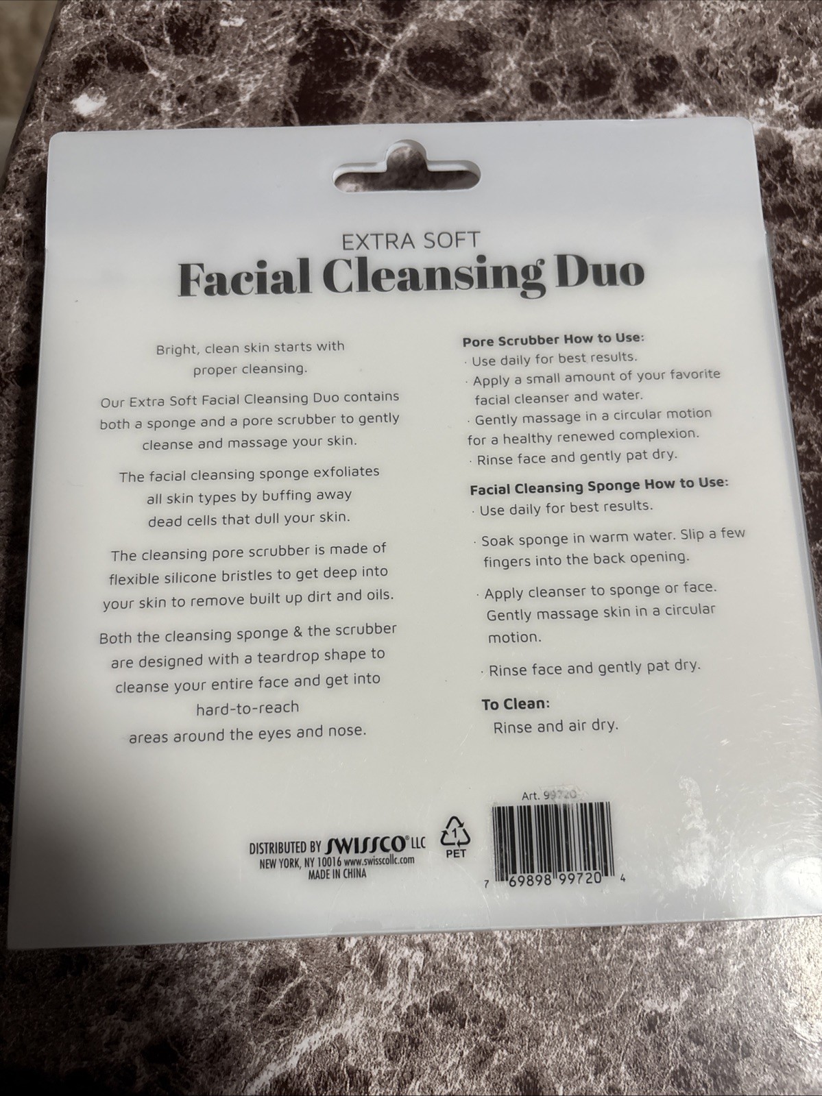 Precision Beauty soft facial cleansing duo
