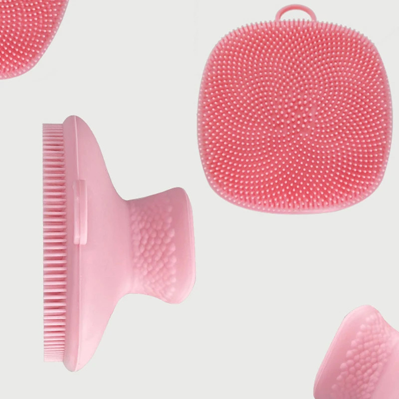 Silicone Face Cleansing Brush, Exfoliating Scrubber & Deep Pore Cleanser