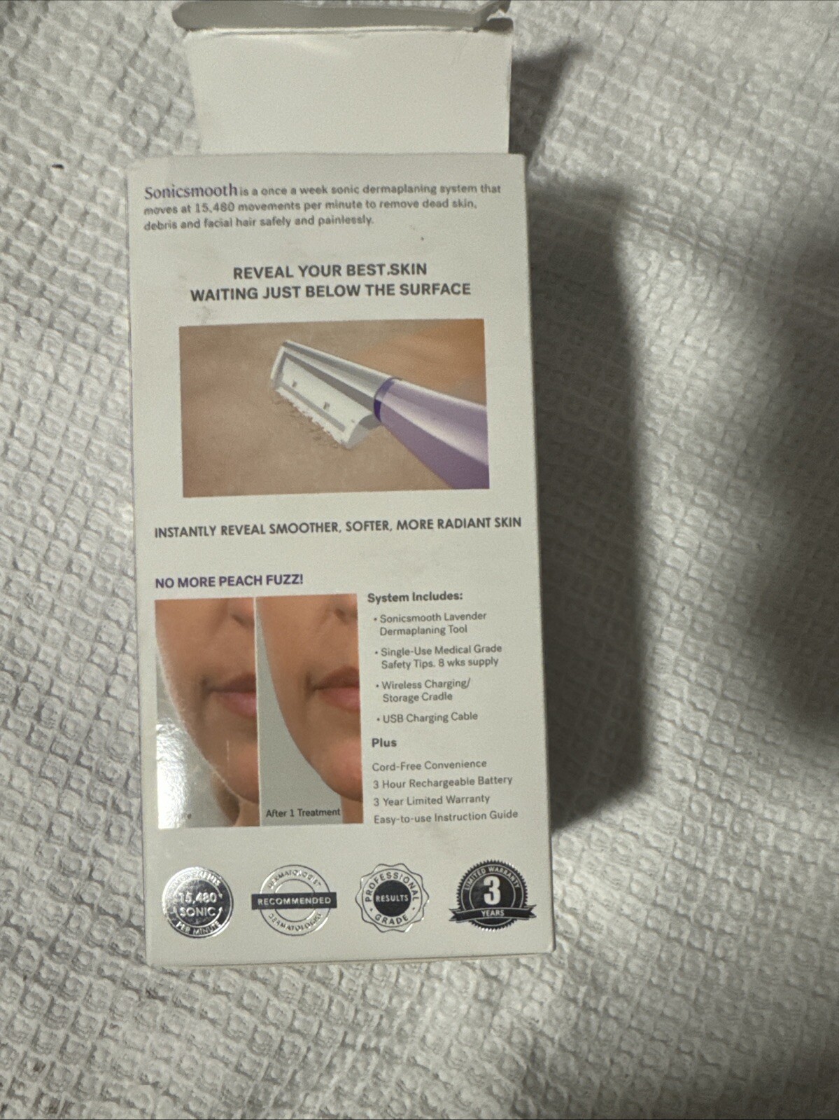 Michael Todd Sonicsmooth Dermaplaning System – Purple