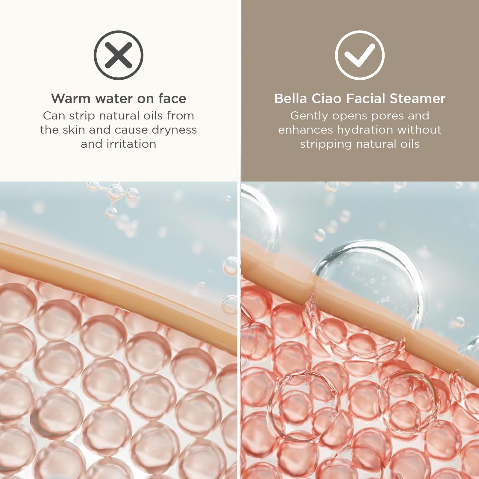 Steamer for Deep Cleaning, Nano Ionic Steamer with 11 Piece Blackhead Kit, Wa…
