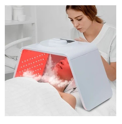 Colorful Folding LED Facial Mask Instrument PDT Light Therapy Beauty Device
