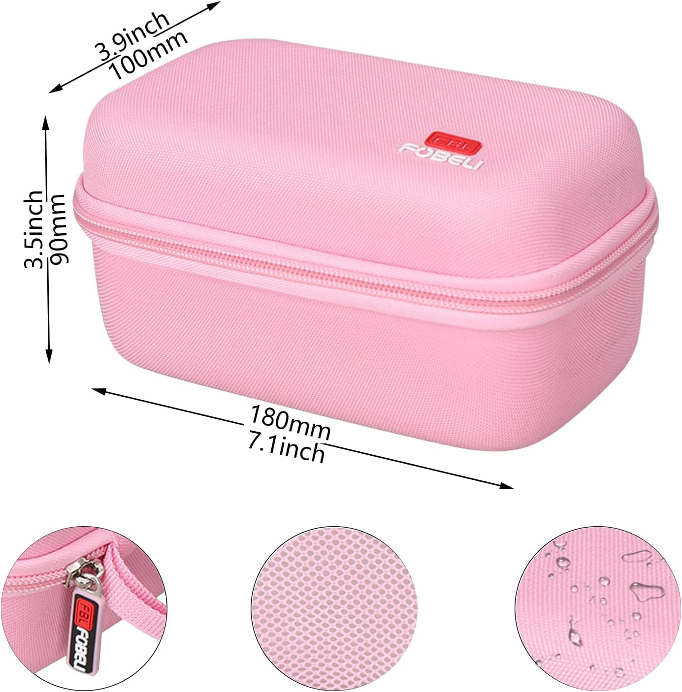 Hard Travel Case for Nuface Mini Starter Kit, Mini Microcurrent Facial Device…