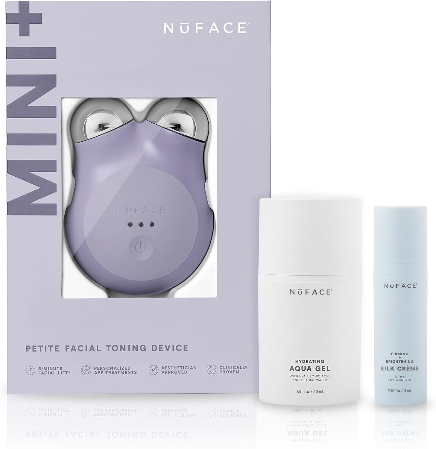 NuFace Trinity+ Facial Toning Device Complete Set
