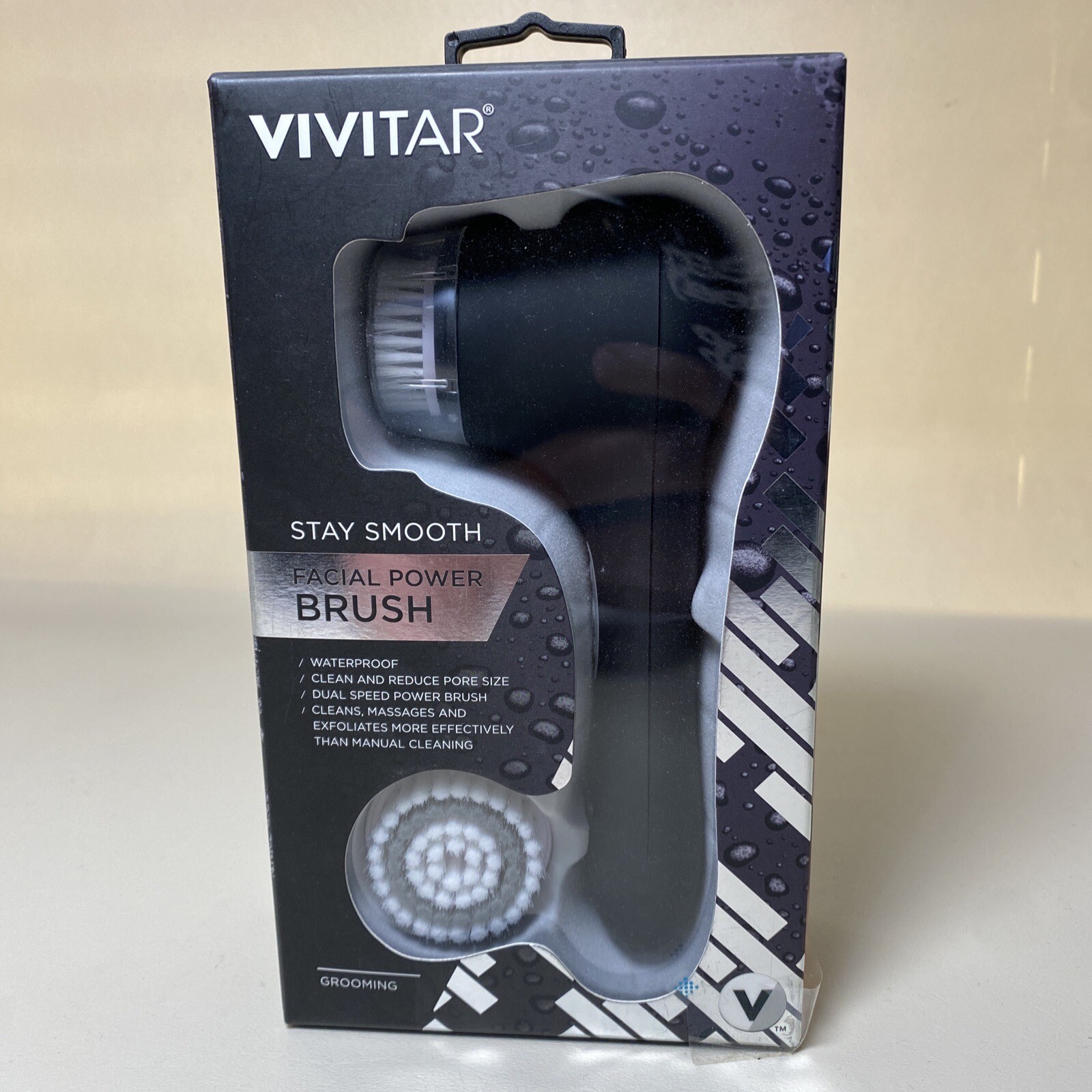 Vivitar Facial Power Brush *NEW* Cleans & Exfoliates – Waterproof, Cordless