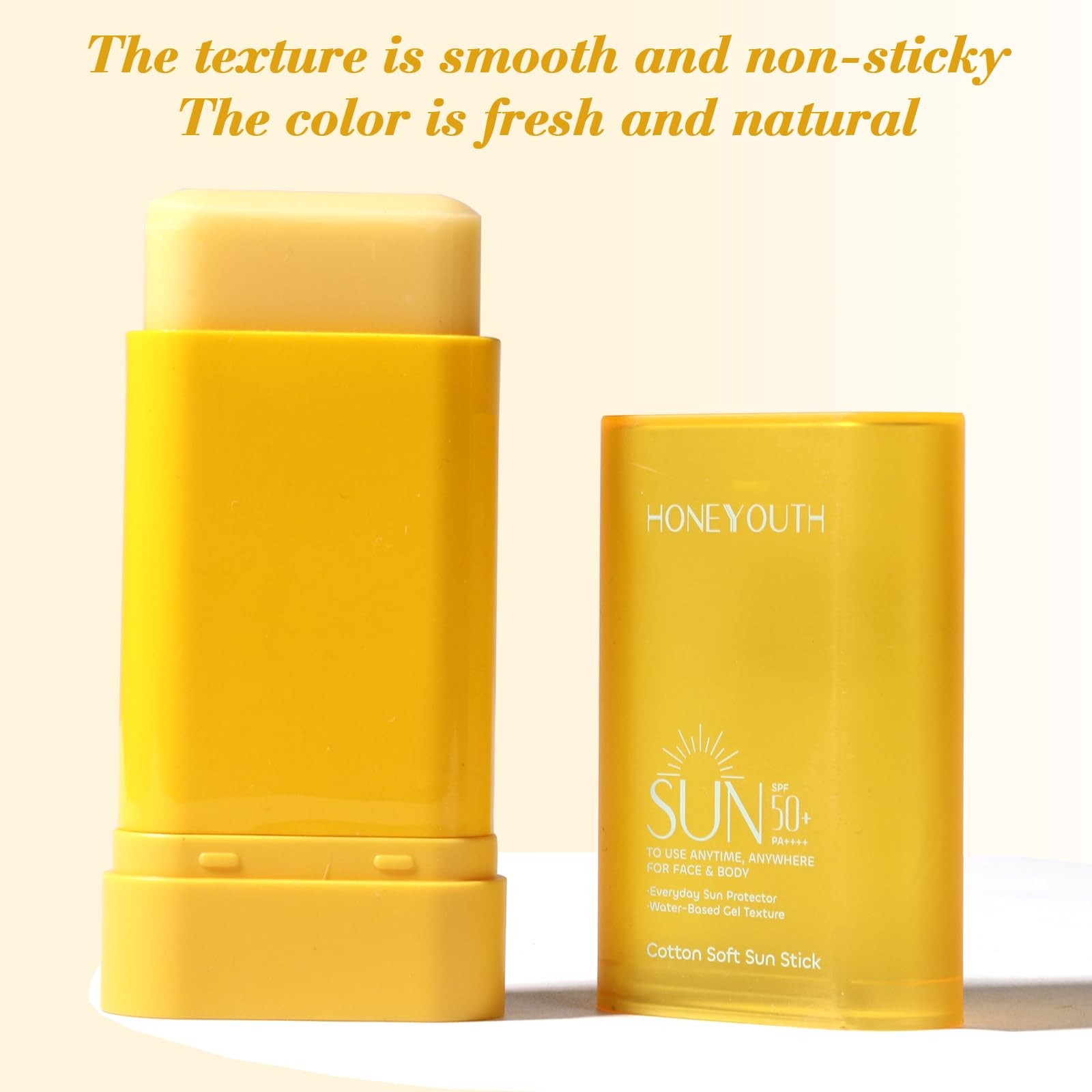 Sunscreen Stick for Face and Body Quick Sunstick 1 Count (Pack of 1), Nature