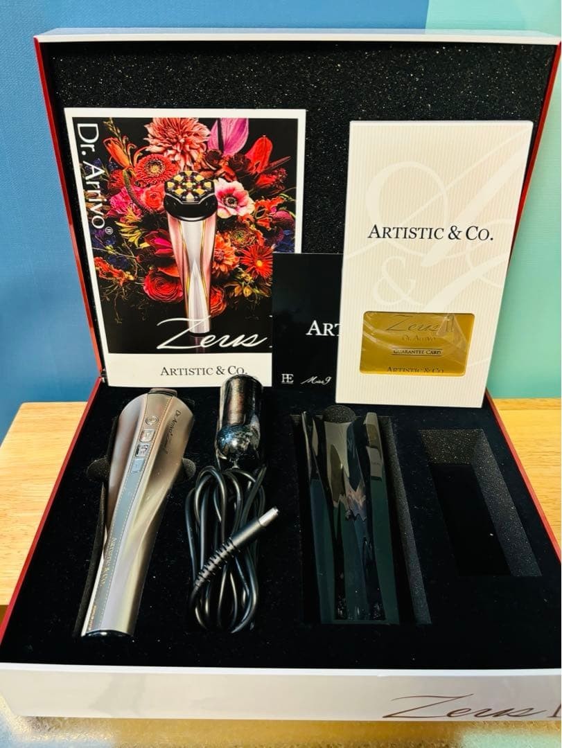 DR.ARRIVO Zeus II 24K Facial Beauty Device ARTISTIC&CO. with BOX Tasted Japan