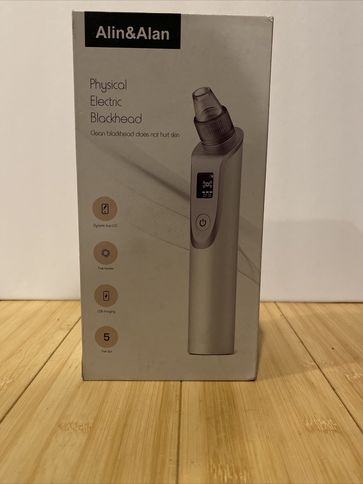 Physical Electric Blackhead Remover Alin&Alan. Clean blackhead.