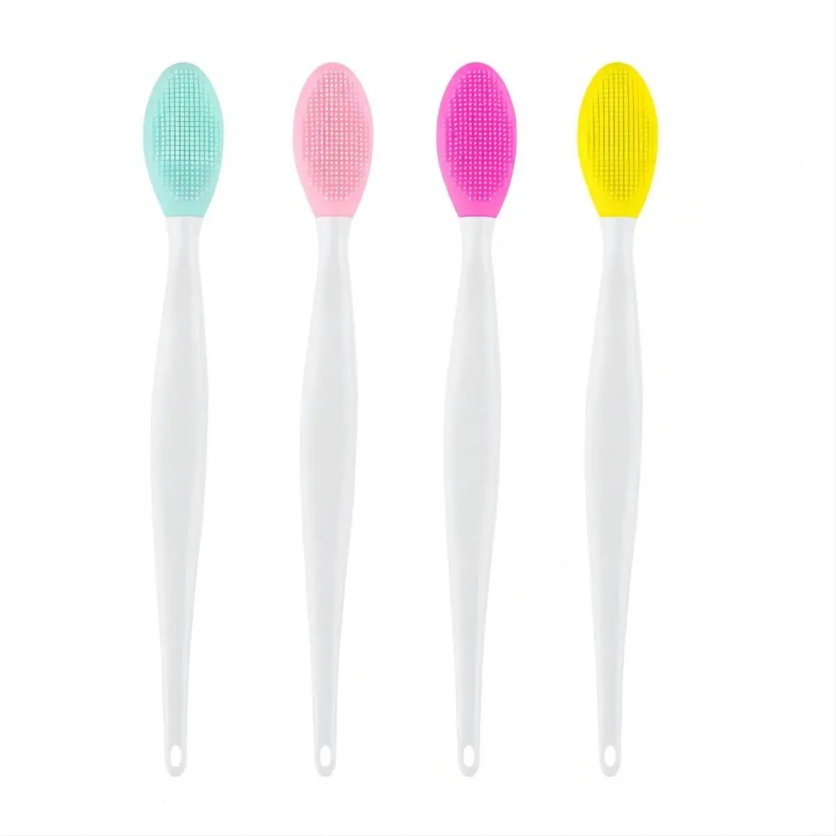 1PC/4PCS Silicone Facial Cleansing Brush Exfoliating Nose Blackhead Remover