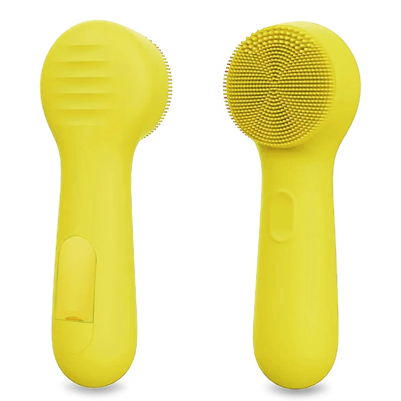 Silicone Facial Cleansing Brush – Sonic Vibration Massager – USB Rechargeable To