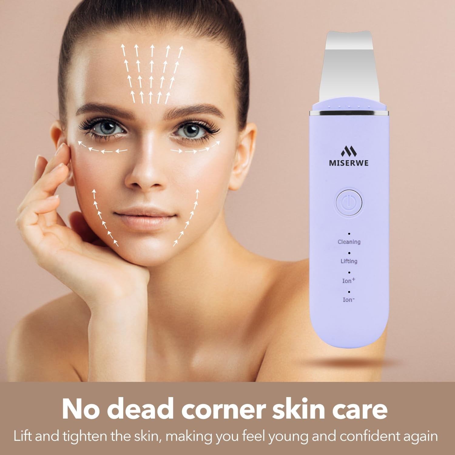 Skin Scrubber Face Skin Spatula Facial Scrubber Spatula for Deep Cleansing Bl…