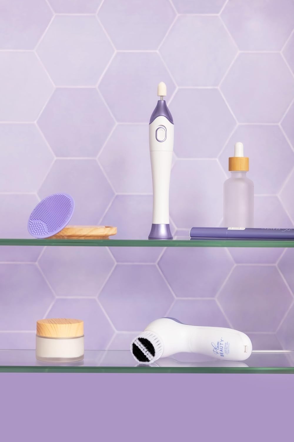 Luxury Facial Cleansing System with 2 Automatic Heads – Exfoliation & Radiance