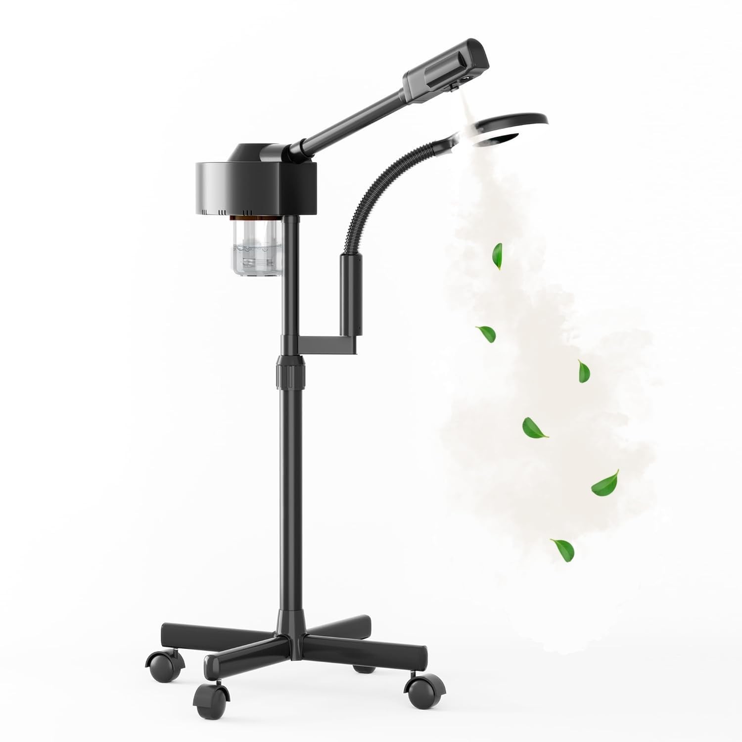 Facial Steamer with Magnifying Lamp 2 in 1 Ozone for Face