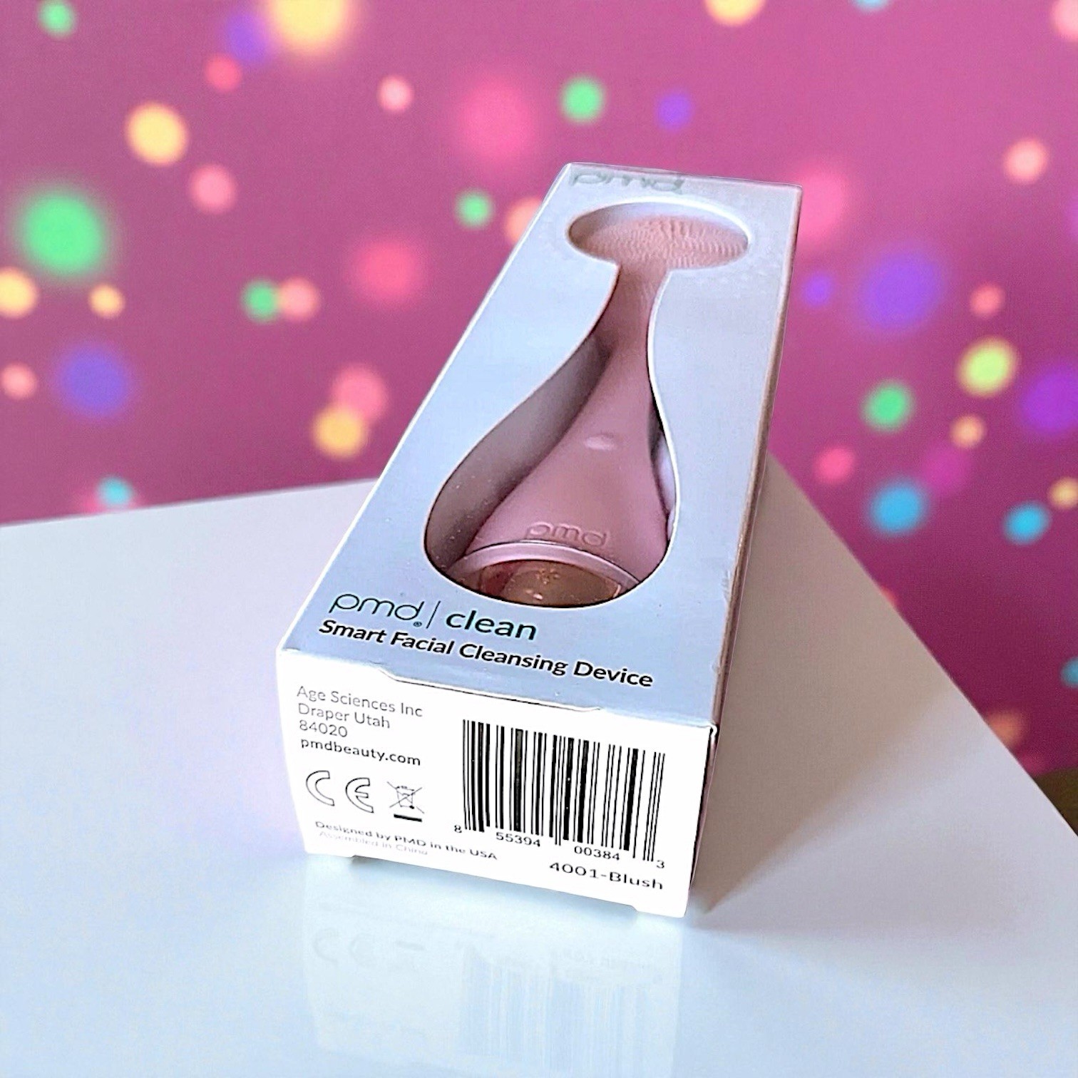 PMD Beauty Clean Smart Facial Cleansing Device In Blush New In Box