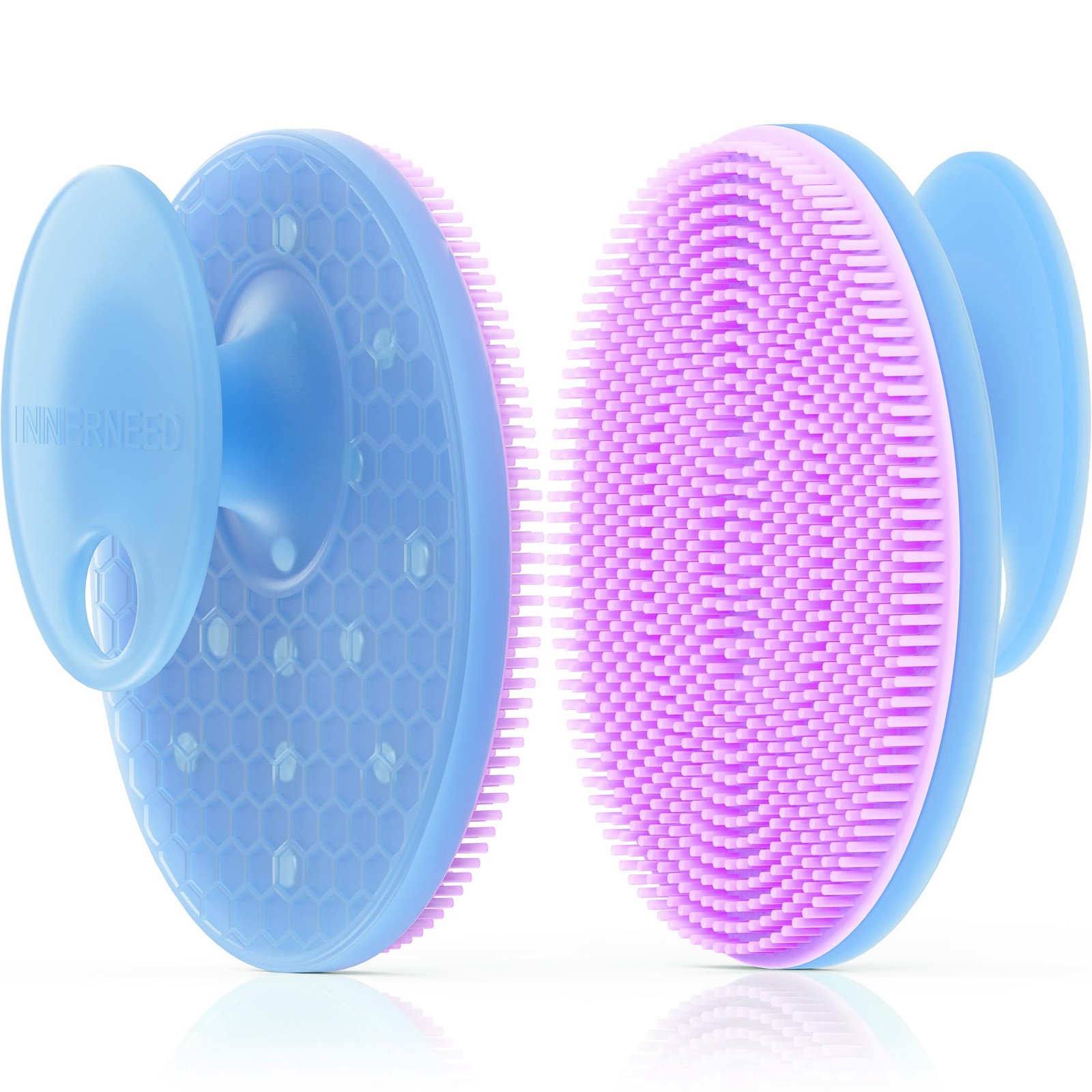 INNERNEED Magnetic Silicone Facial Cleansing Brush – Deep Pore M-purple