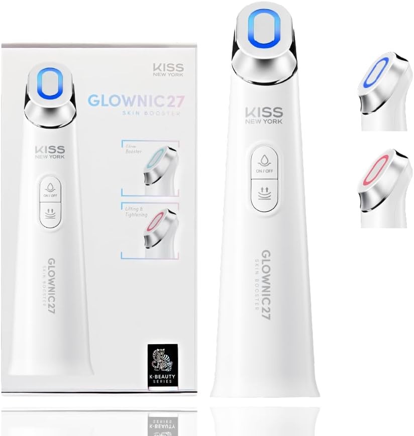 KISS NEW YORK GLOWNIC27 Facial Beauty Device Microcurrent