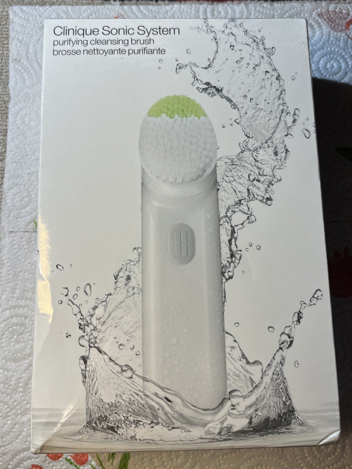 CLINIQUE SONIC SYSTEM PURIFYING CLEANSING BRUSH FOR FACIAL – SEALED PACK