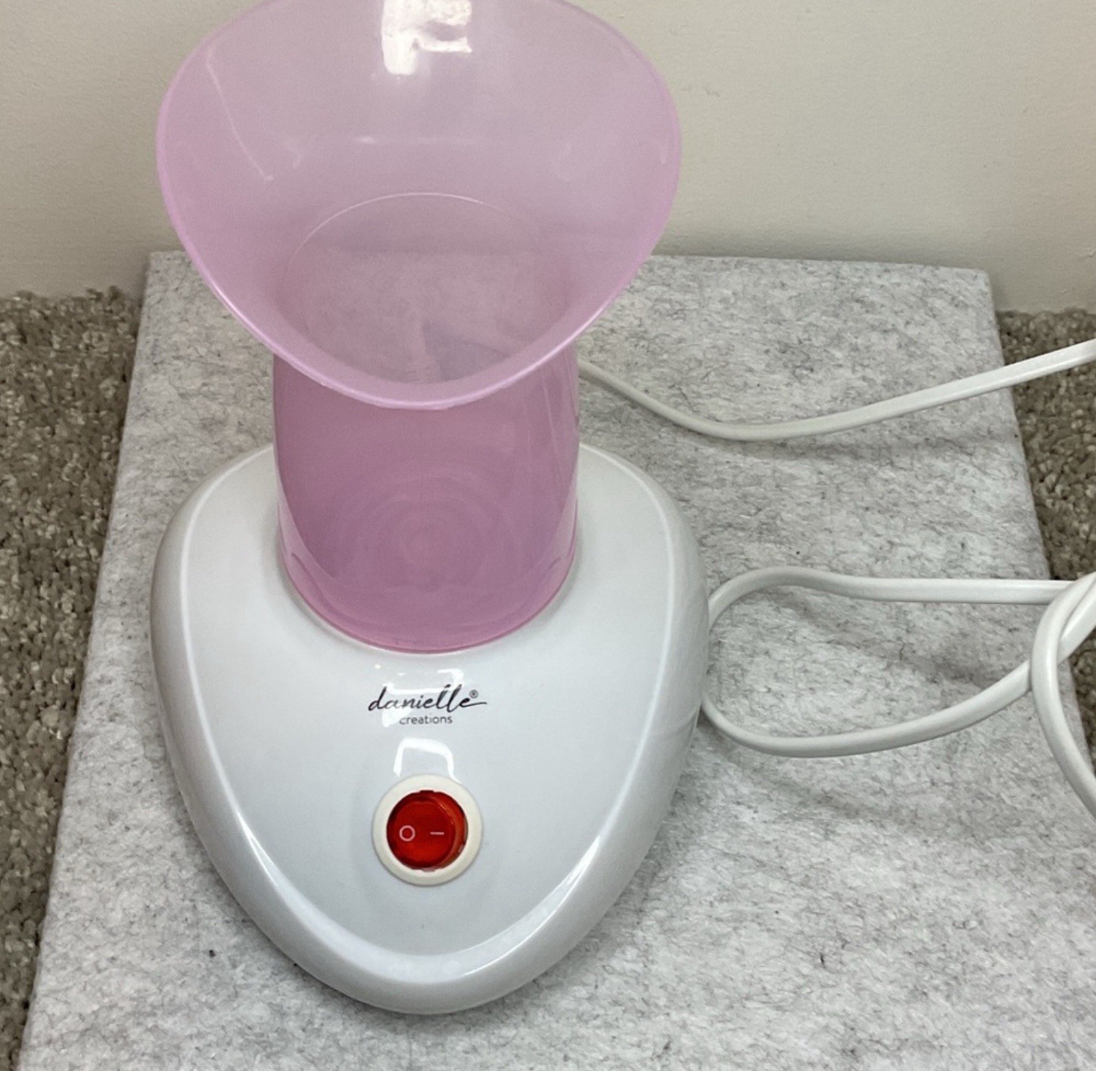 Pre-Owned: Danielle Creations Purple Facial Steamer In Original Box